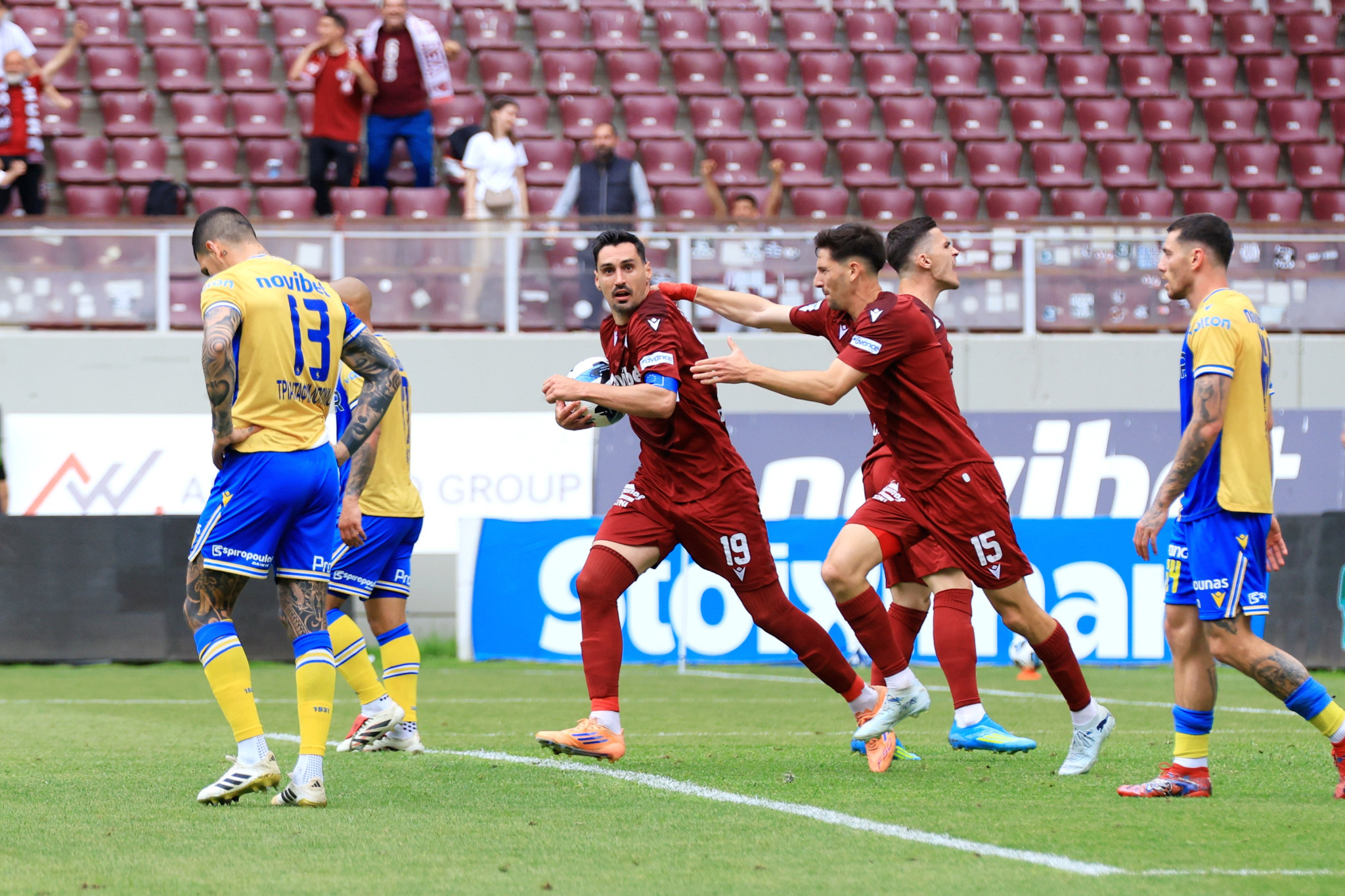 Ο Πασάς το 1-1 για την ΑΕΛ Novibet (video)