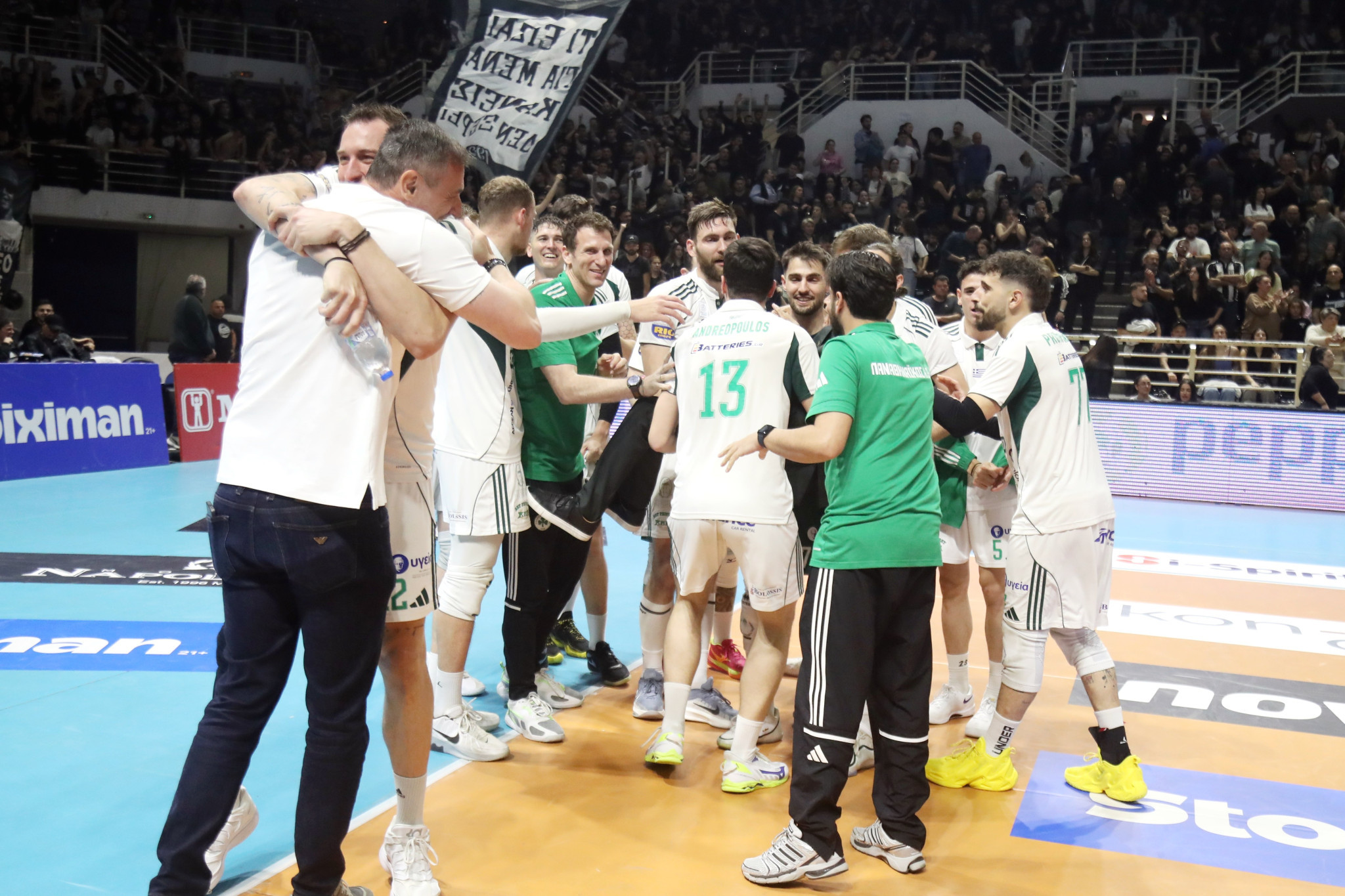 Τα συγχαρητήρια της ΚΑΕ Παναθηναϊκός στο τμήμα βόλεϊ για την κατάκτηση του πρωταθλήματος