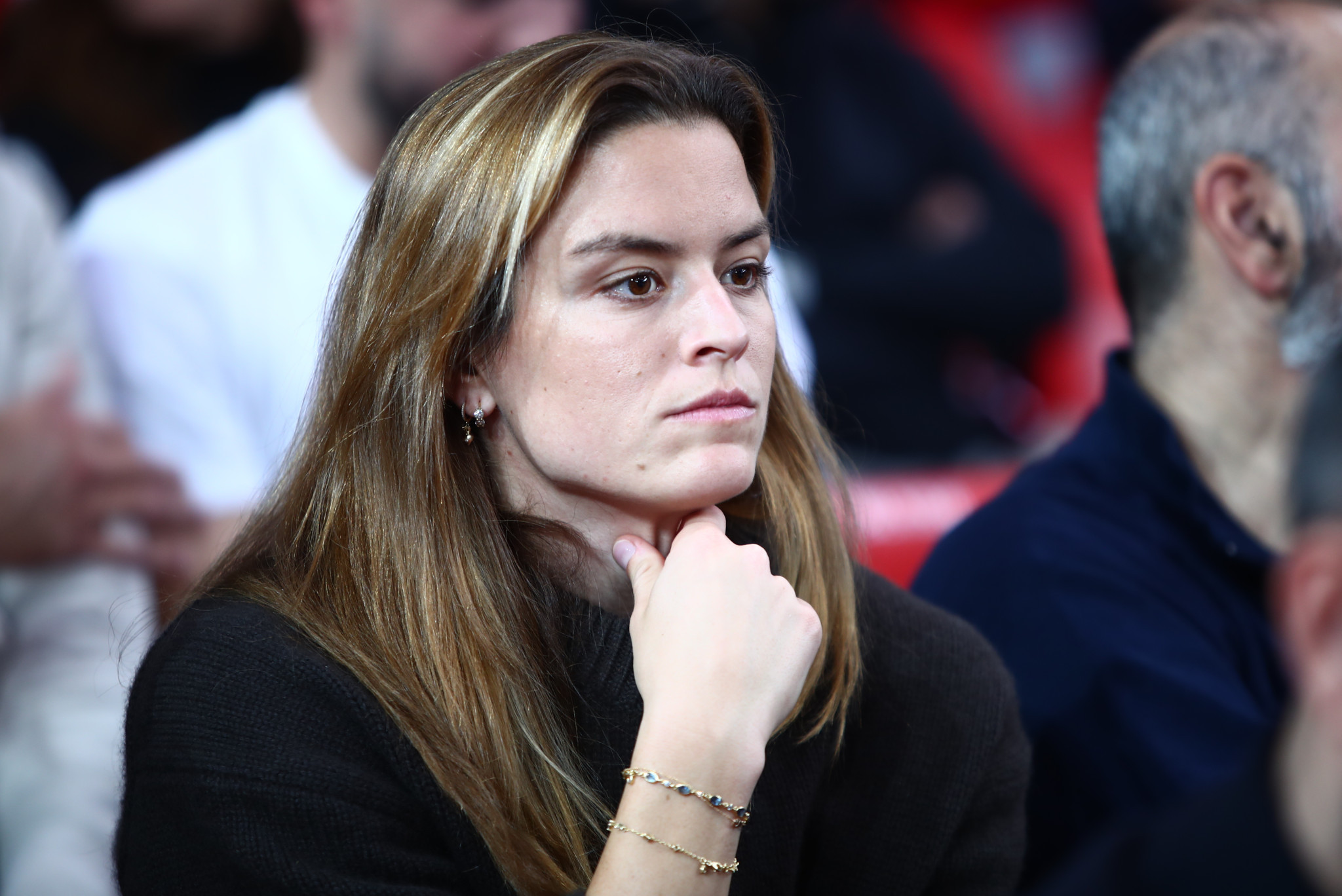 Η Μαρία Σάκκαρη στο ΣΕΦ με τον σύντροφό της Κωνσταντίνο Μητσοτάκη