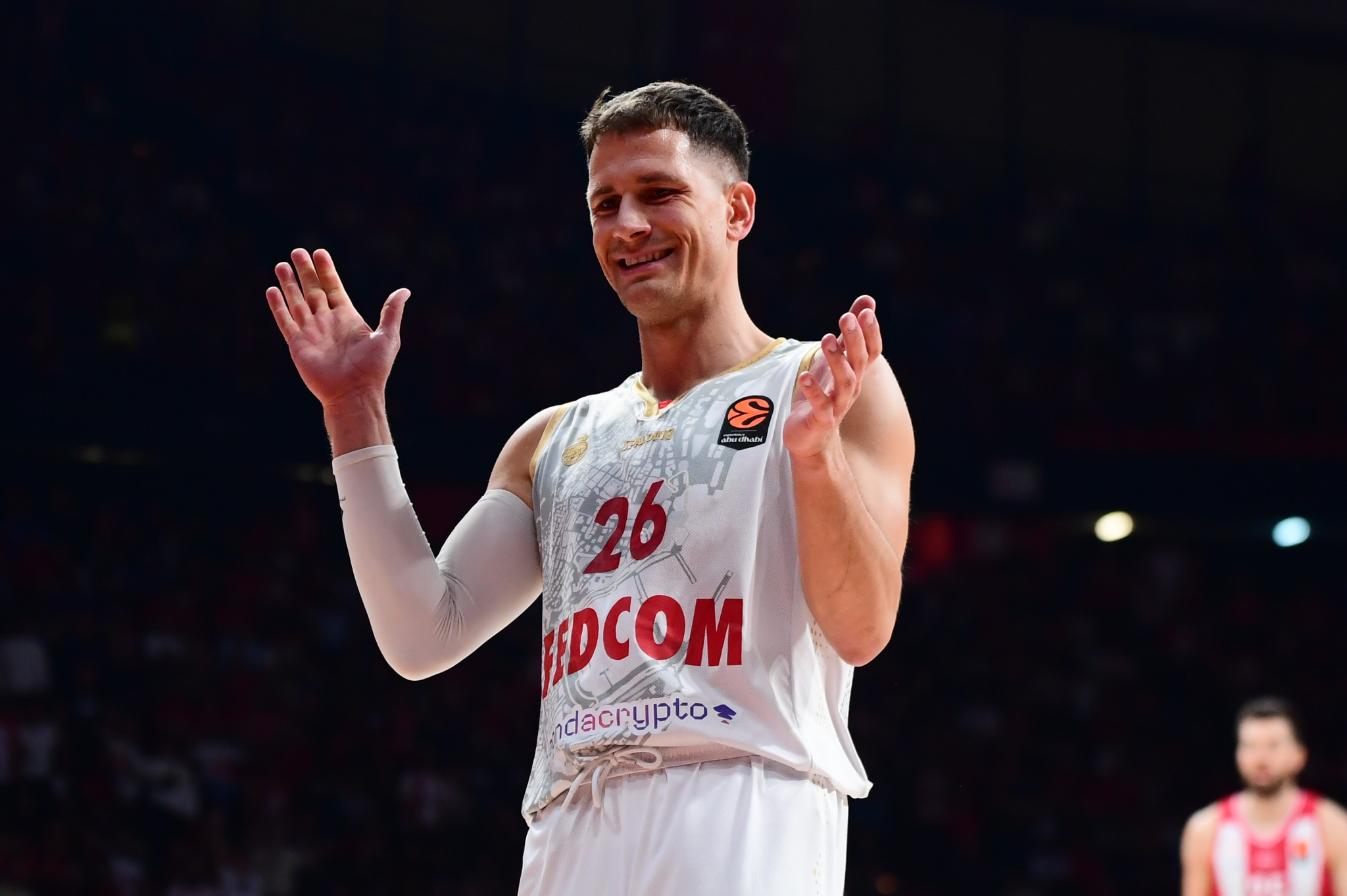 Με Νέντοβιτς η 10αδα της Μονακό για το Game 1 των playoffs κόντρα στον Ολυμπιακό