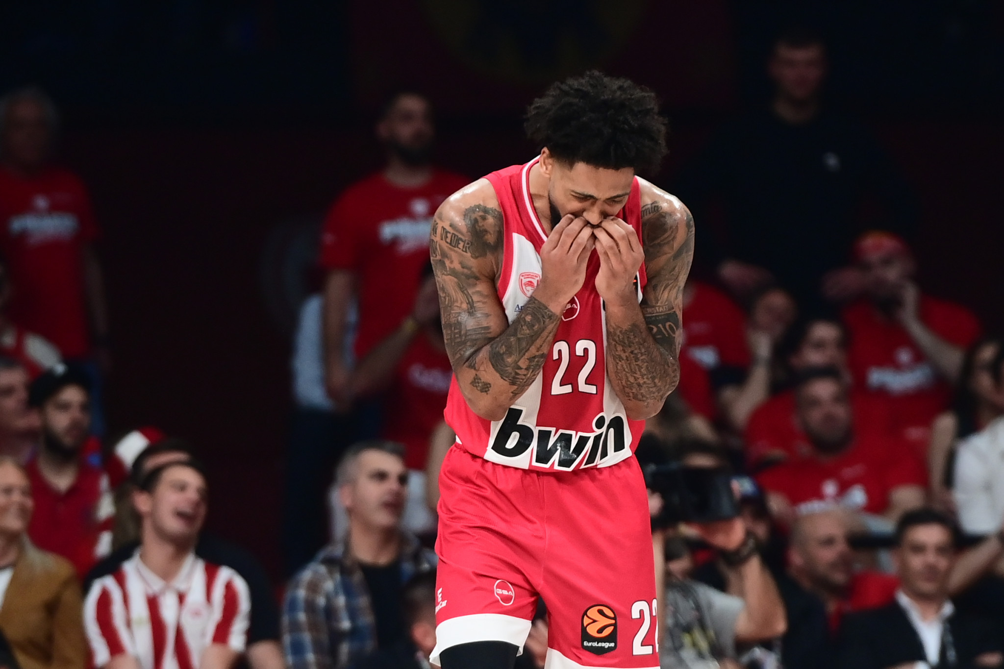 Αμφίβολοι για το Game 2 του Ολυμπιακού με τη Μονακό οι Γουόρντ και Ντόρσεϊ