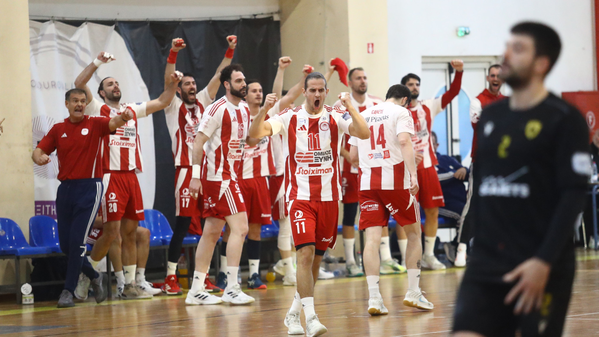 ΑΕΚ - Ολυμπιακός: Τα highlights από τη νίκη των «ερυθρόλευκων» στον δεύτερο τελικό της Handball Premier