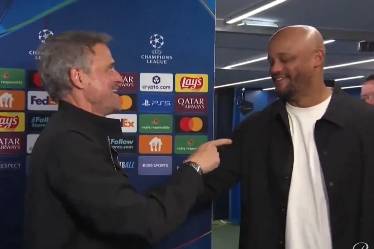 H επική ατάκα του Ενρίκε στον Κομπανί: «Το είδες από ψηλά, σου άρεσε;» (video)