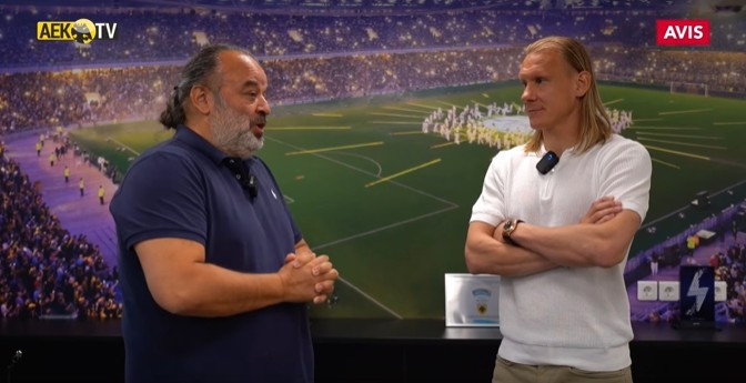 Ηλιόπουλος σε Βίντα: «Θα προχωρήσουμε μαζί στον δρόμο που βαδίζει η ΑΕΚ»
