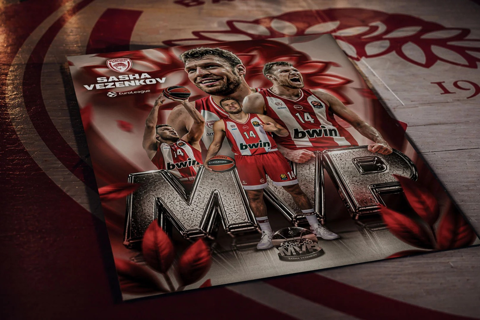 Ο Ολυμπιακός για τον MVP Βεζένκοφ: «Ασύγκριτος»