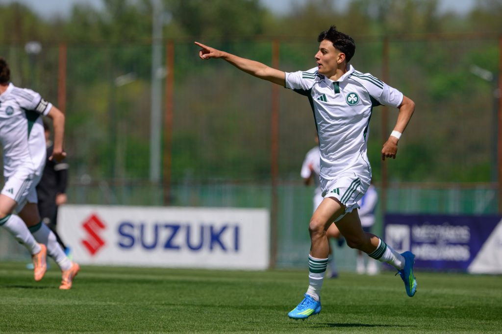 Εξαιρετική εμφάνιση και ισοπαλία με την Γιουβέντους για την Κ17 του Παναθηναϊκού