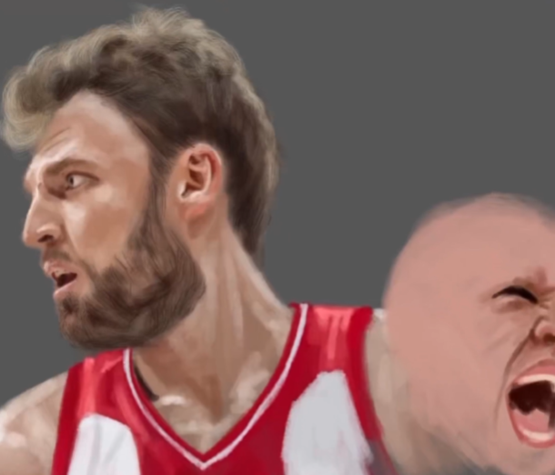 Το τρομερό σκίτσο της EuroLeague για τον Σάσα Βεζένκοφ