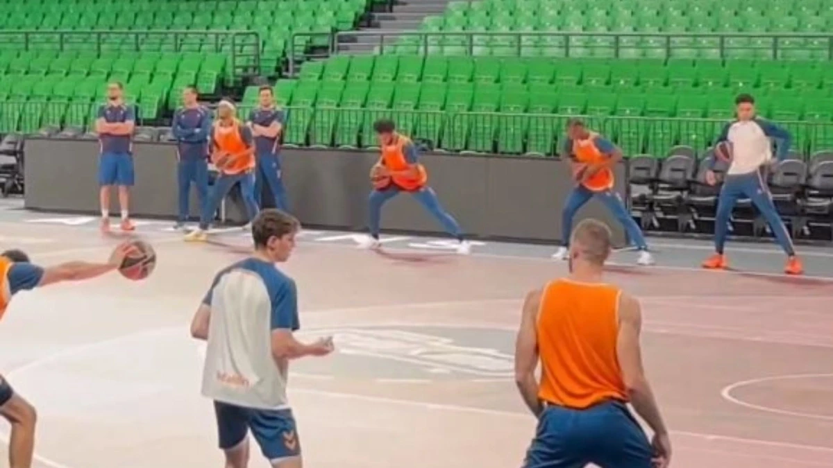 Στο «Τ-Center» οκτώ ώρες πριν το τζάμπολ η Βαλένθια (video)