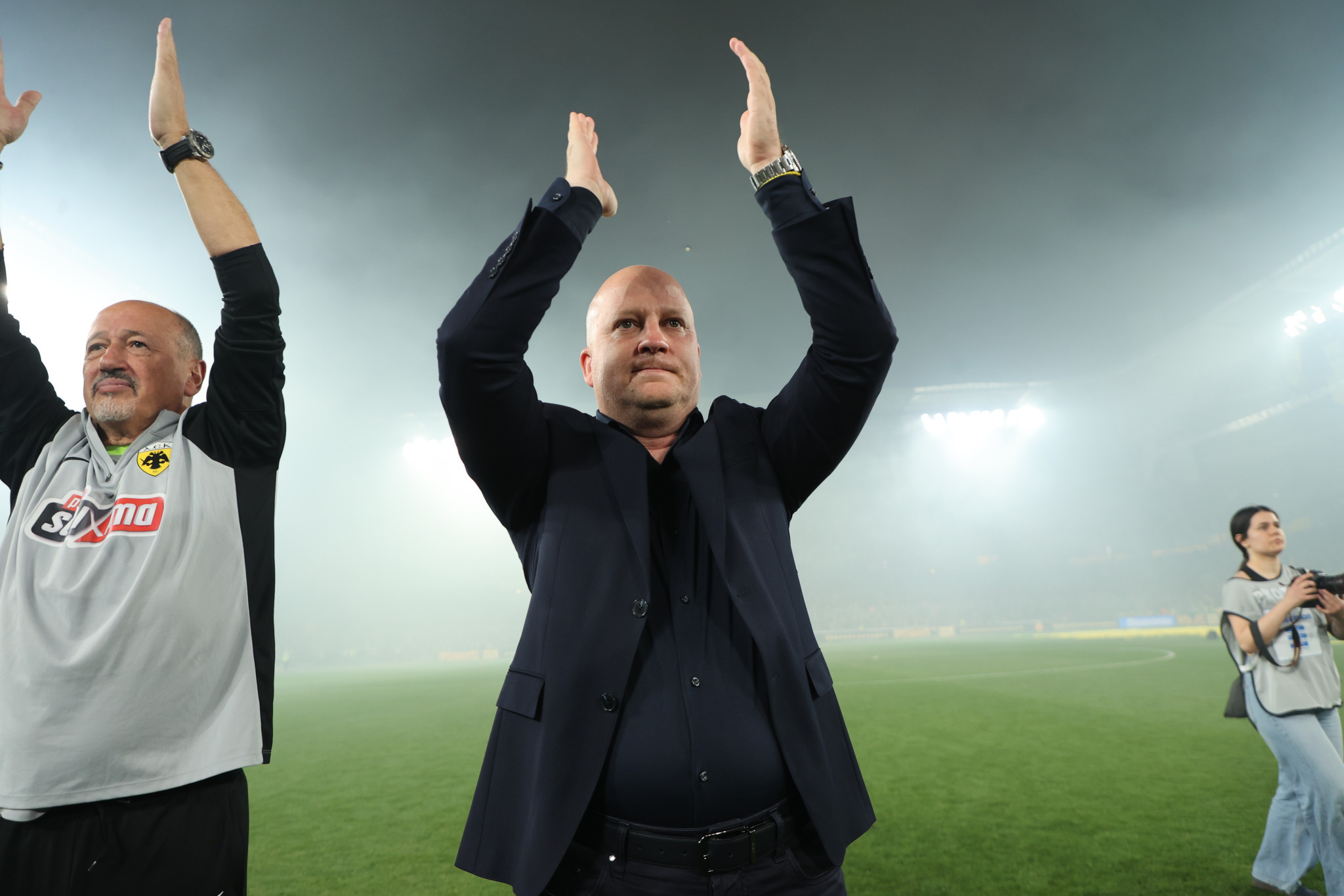 Νίκολιτς: «Θα γιορτάσουμε 2-3 μέρες και μετά θα προετοιμάσουμε την ΑΕΚ της νέας σεζόν» (video)