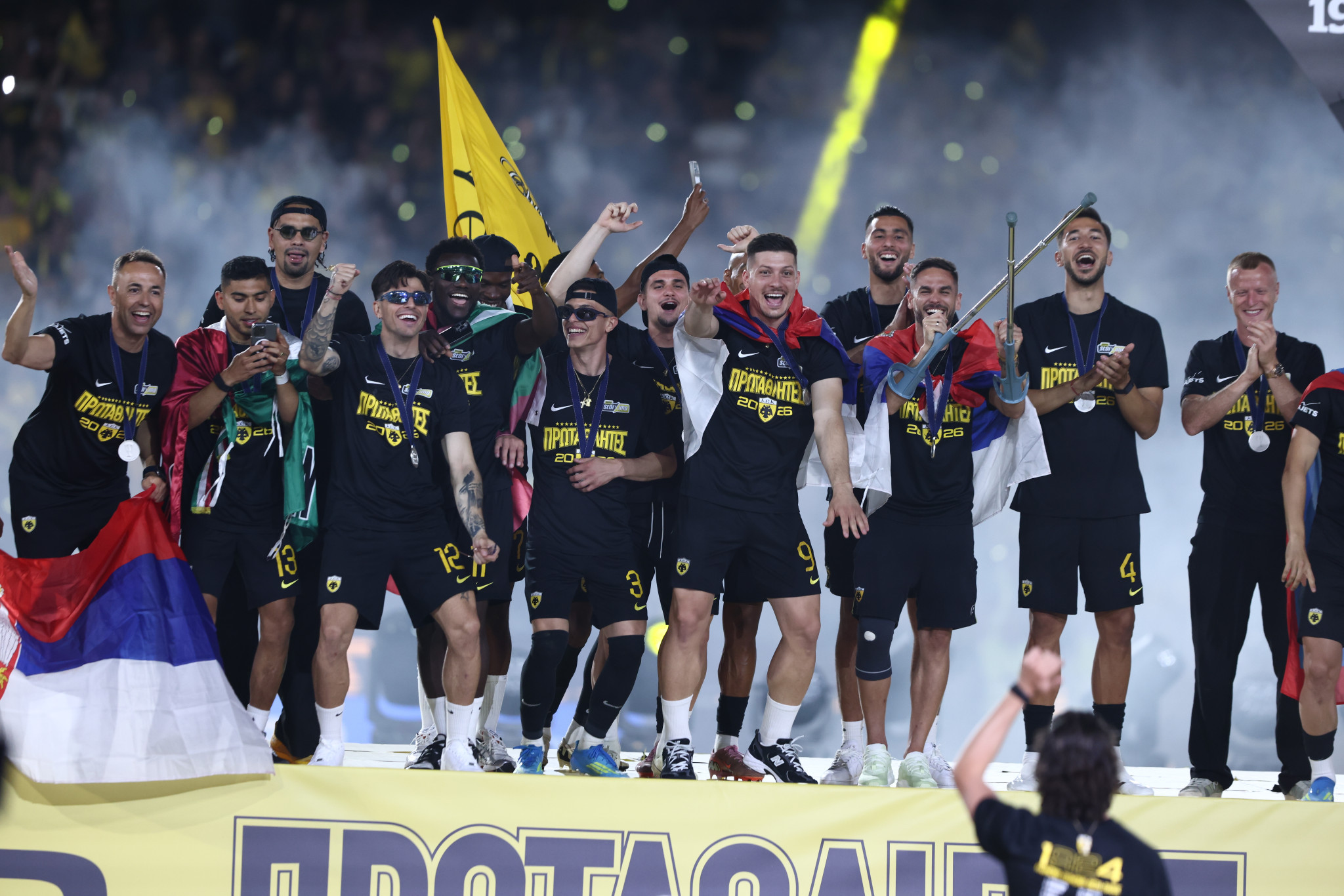 Live blog - Η φιέστα της ΑΕΚ για το 14ο πρωτάθλημα