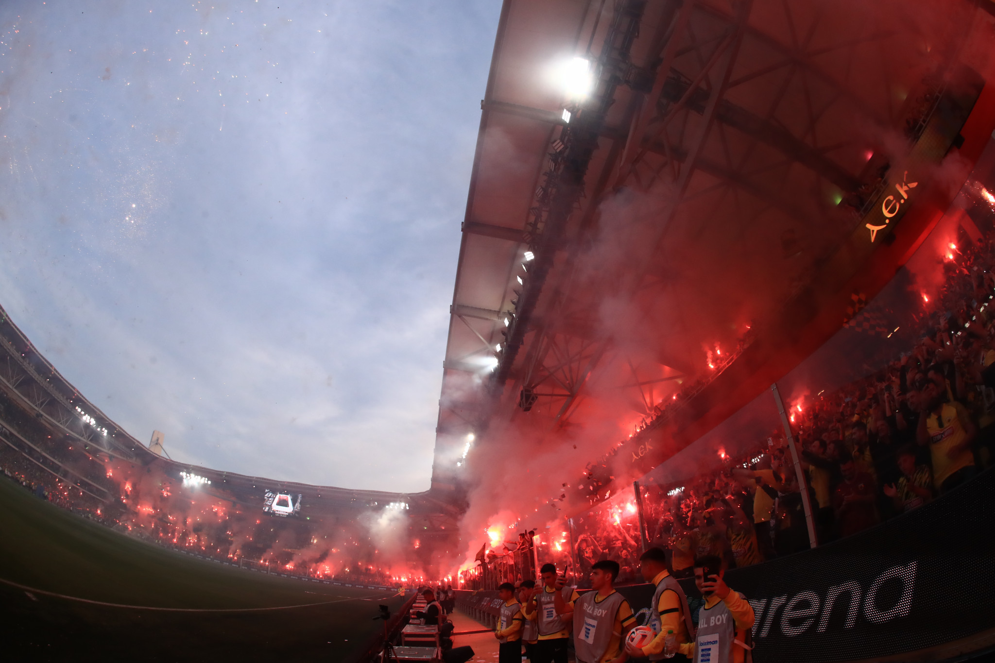Τι ώρα ανοίγουν οι θύρες στην «Allwyn Arena» - Οι οδηγίες της ΠΑΕ ΑΕΚ ενόψει Ολυμπιακού και φιέστας