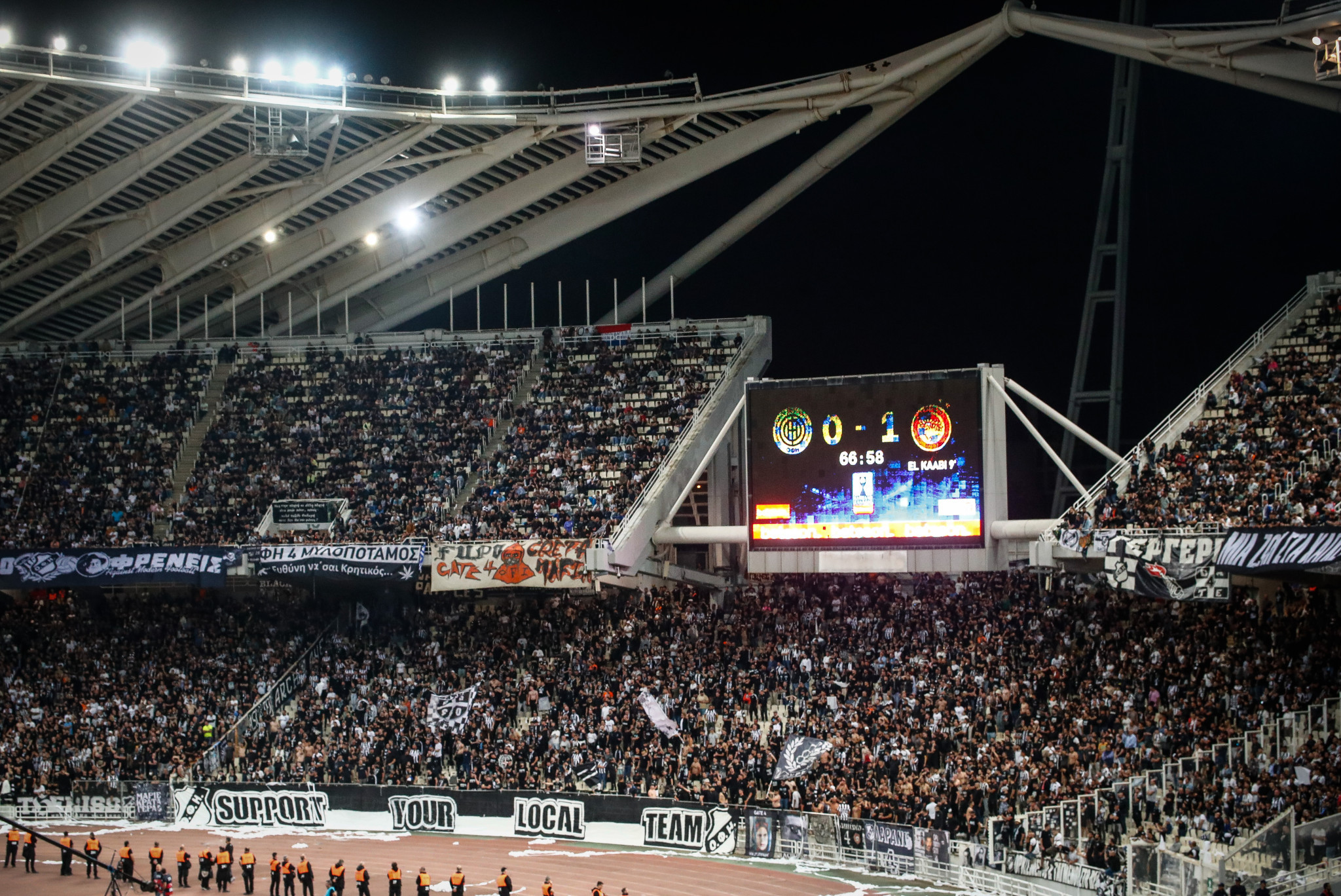 ΟΦΗ: «Η μεγαλύτερη οπαδική μετακίνηση από την περιφέρεια ήταν φλόγα»