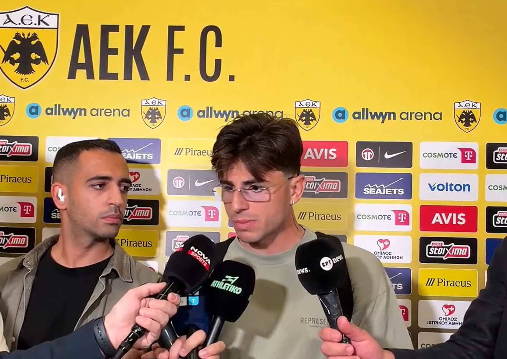 Το όμορφο μήνυμα του Λάζαρου Ρότα στο Athletiko FC, αλλά και το giveaway για τα κίτρινα γυαλιά