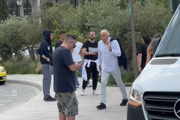 Ο Ομπράντοβιτς στο ξενοδοχείο των ομάδων πριν το Final Four της EuroLeague (video)