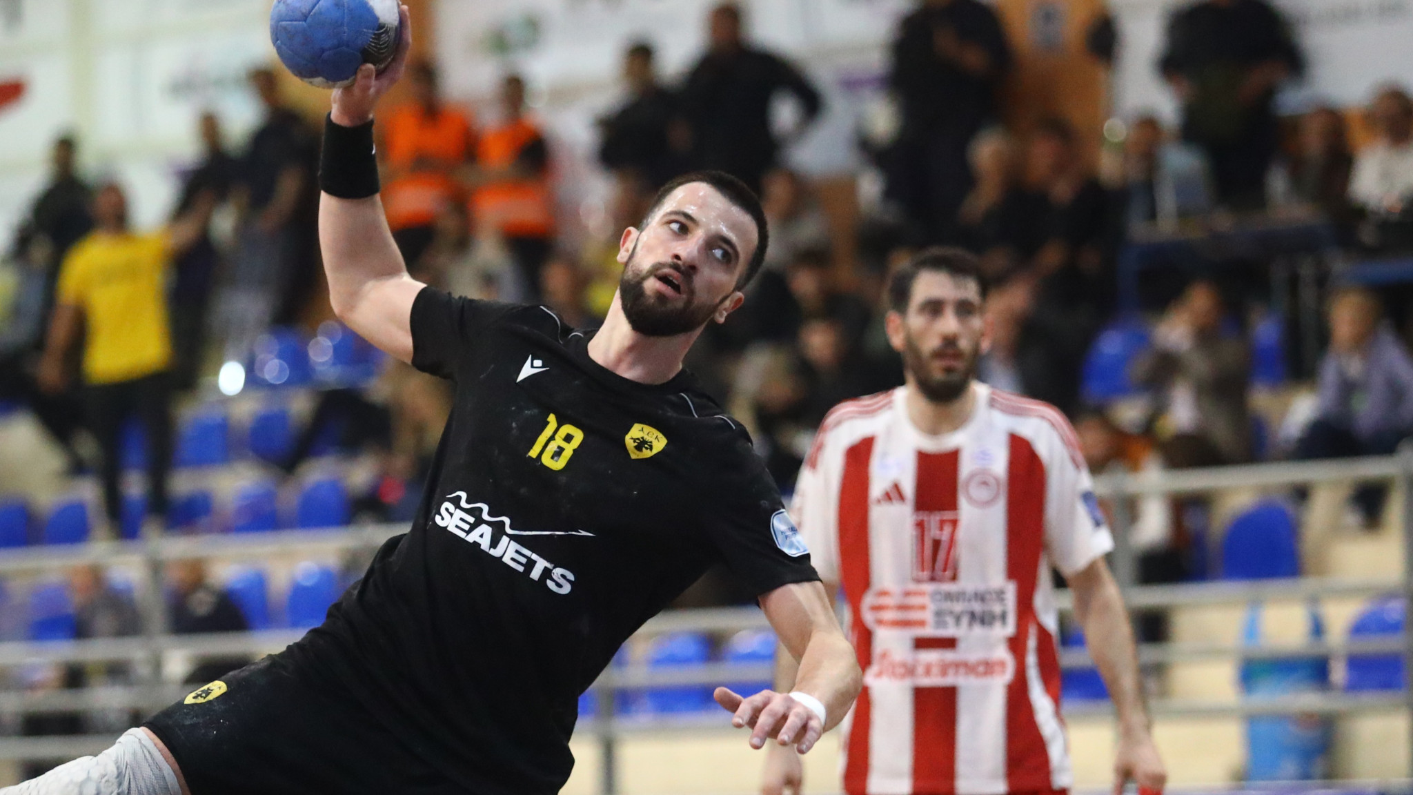 Live: ΑΕΚ - Ολυμπιακός για τον τέταρτο τελικό της Handball Premier