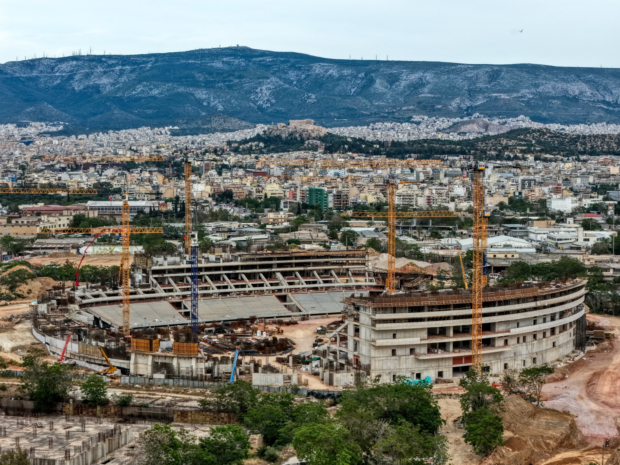 Το νέο οδικό δίκτυο στον Βοτανικό: Πώς προχωρούν τα συνοδά έργα στο νέο γήπεδο του Παναθηναϊκού;