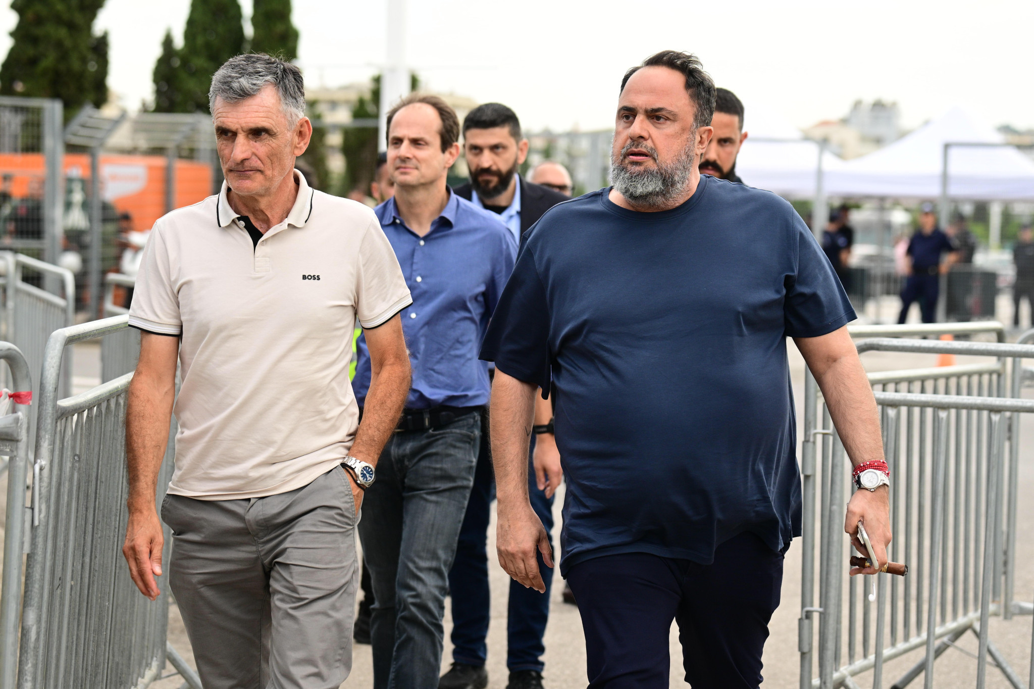 Στο T-Center Μαρινάκης και Μεντιλίμπαρ για τον ημιτελικό του Ολυμπιακού