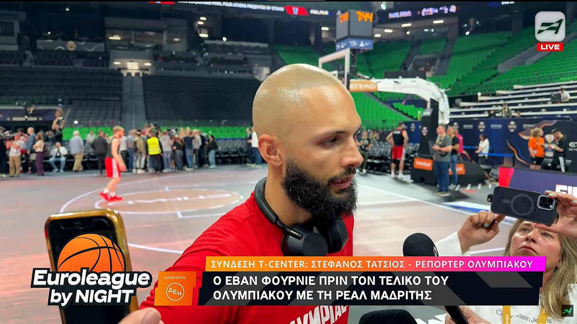 Φουρνιέ: «Έχουν το DNA του πρωταθλητή και όταν πατάνε στο παρκέ είναι επικίνδυνοι»