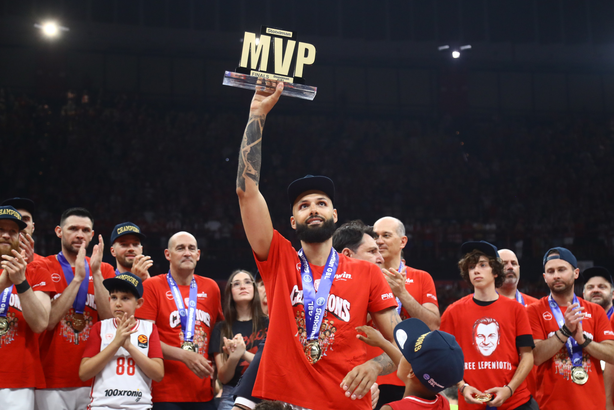 Ο Εβάν Φουρνιέ αναδείχθηκε MVP των τελικών της Stoiximan GBL