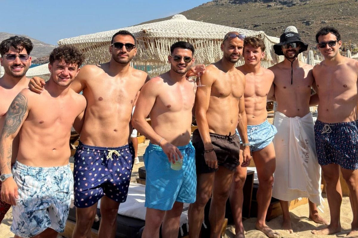 Ο Παυλίδης έκανε bachelor party στη Μύκονο με «άρωμα» Εθνικής Ελλάδας