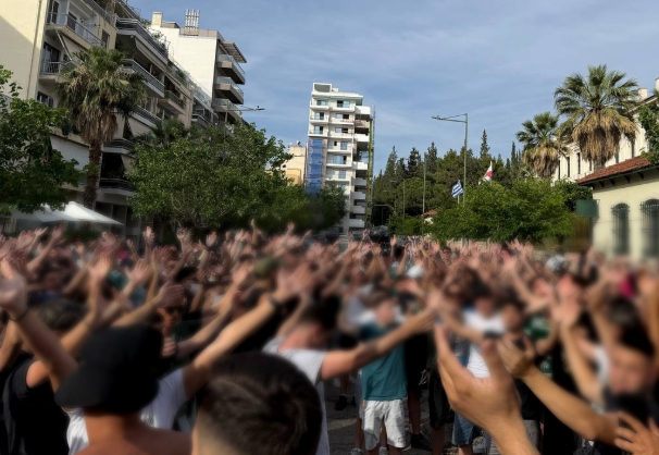«Ντόπες» του κόσμου του Παναθηναϊκού πριν από το Game 3 των τελικών (video)