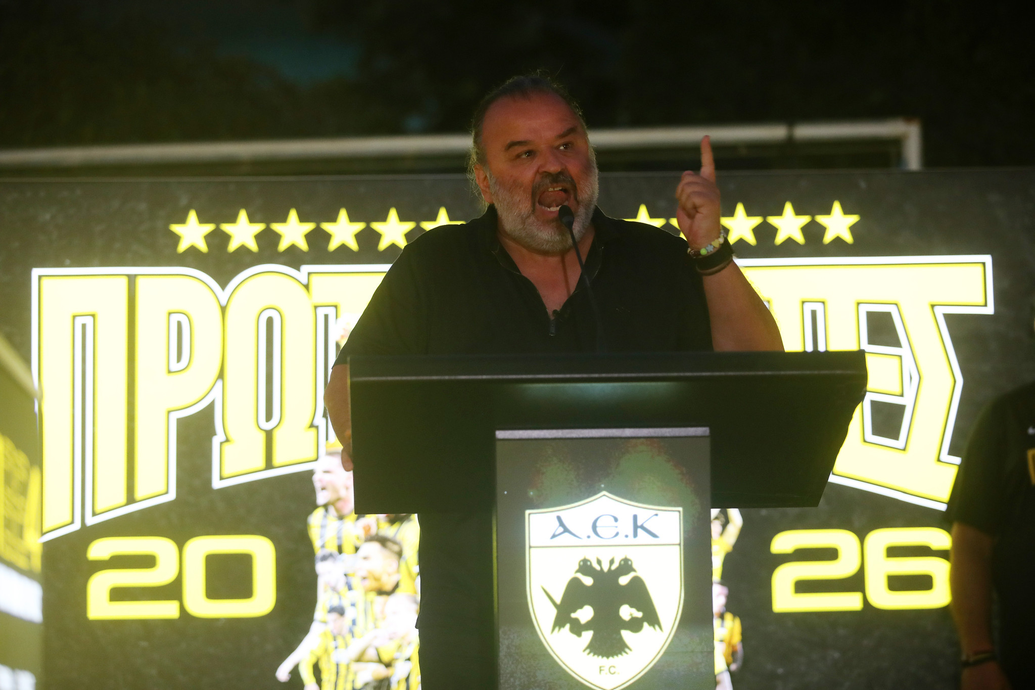 Ηλιόπουλος: «Η ΑΕΚ είναι ομάδα, είναι ιδέα, στάση ζωής - Μαζί θα φέρουμε την αλλαγή!»