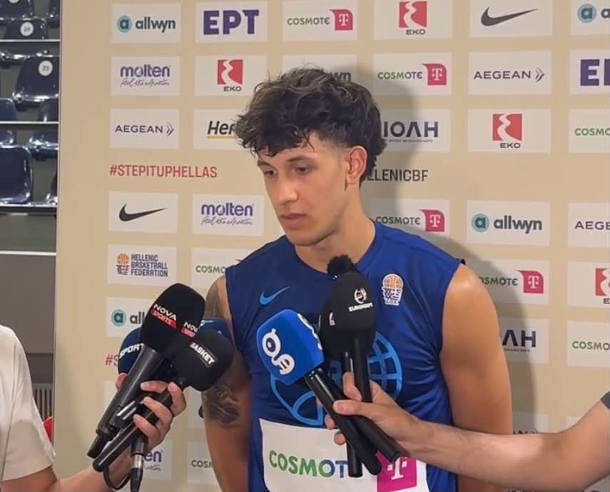 Μπαζίνας: «Ο Σπανούλης μου έχει πει να είμαι ταπεινός και να έχω πειθαρχεία»