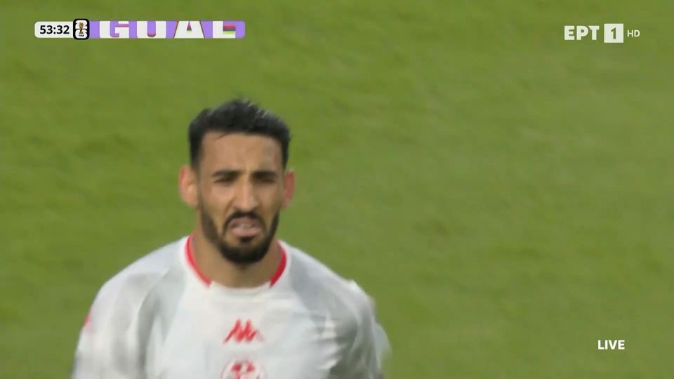 Άπιαστη κεφαλιά του Μαστούρι, μειώνει σε 2-1 η Τυνησία (video)