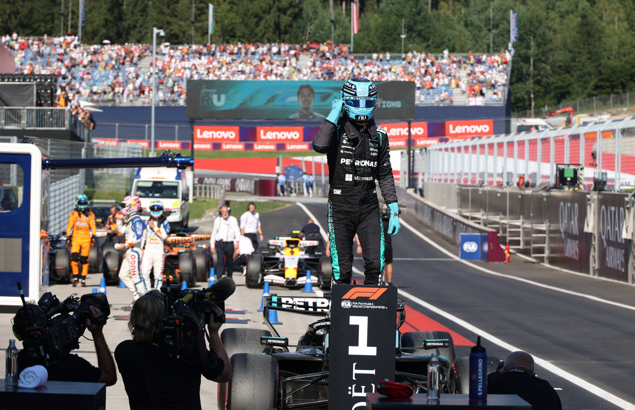 Η σειρά εκκίνησης στο Grand Prix της Αυστρίας - Στην ευνοϊκότερη θέση ο Ράσελ