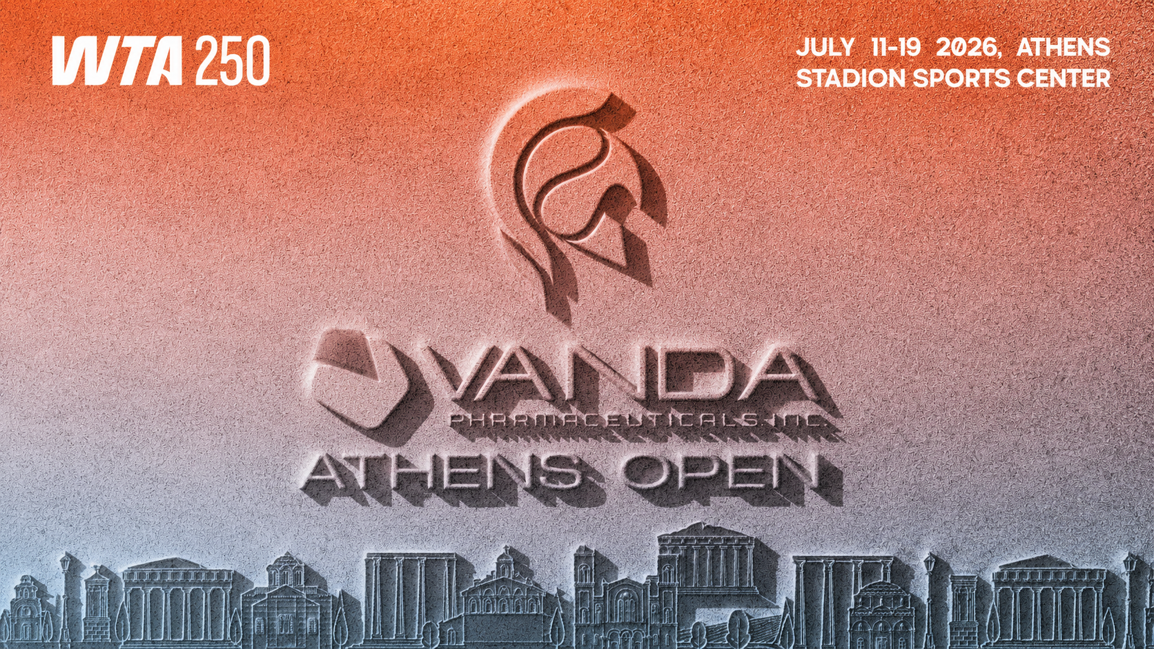 Ξεκίνησε η προπώληση εισιτηρίων για το Vanda Pharmaceuticals Athens Open WTA 250