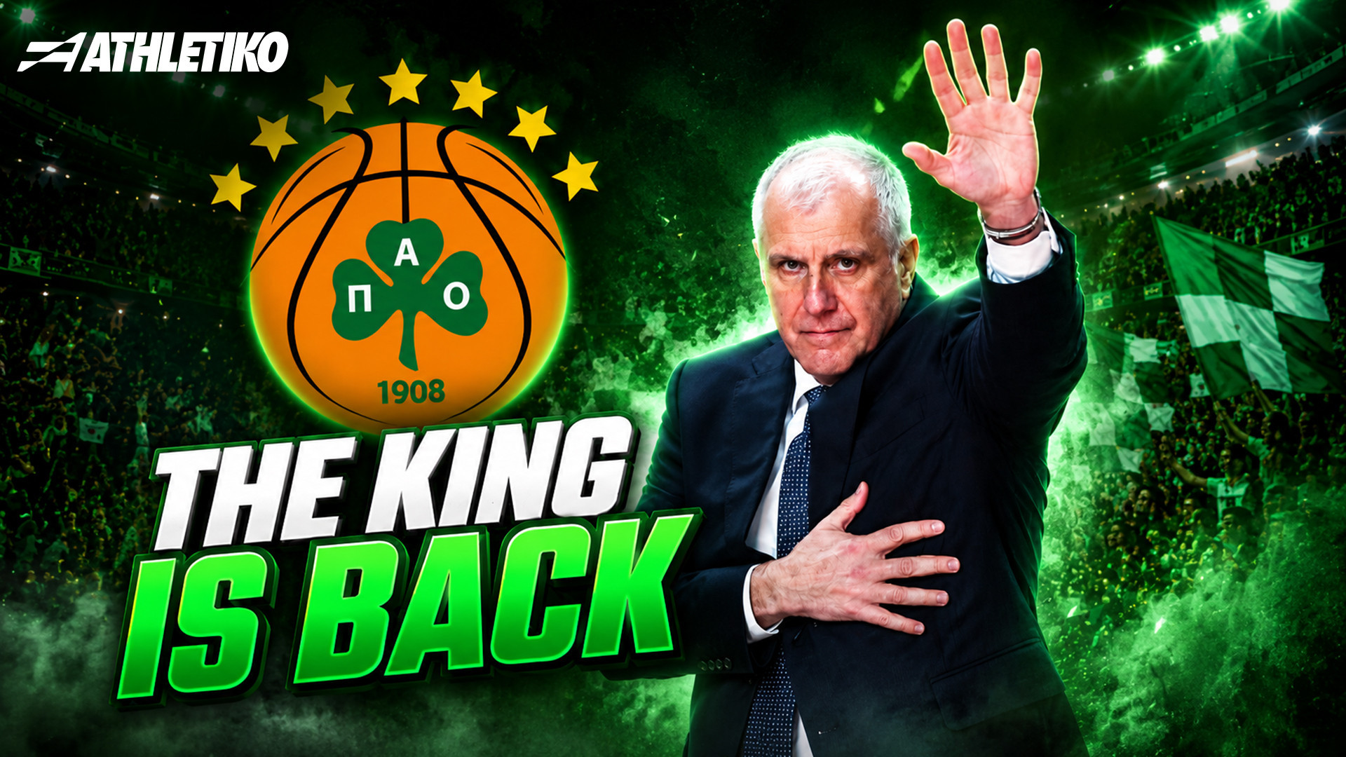 LIVE έκτακτη εκπομπή του Athletiko για την μεγάλη επιστροφή του Ομπράντοβιτς στον Παναθηναϊκό