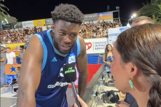 Μόουζες Ράιτ στο Athletiko: «Θέλω να συνεχίσω στην Μπαρτσελόνα - Γι' αυτό πόσταρα το γκράφιτι της Θύρας 7» (video)
