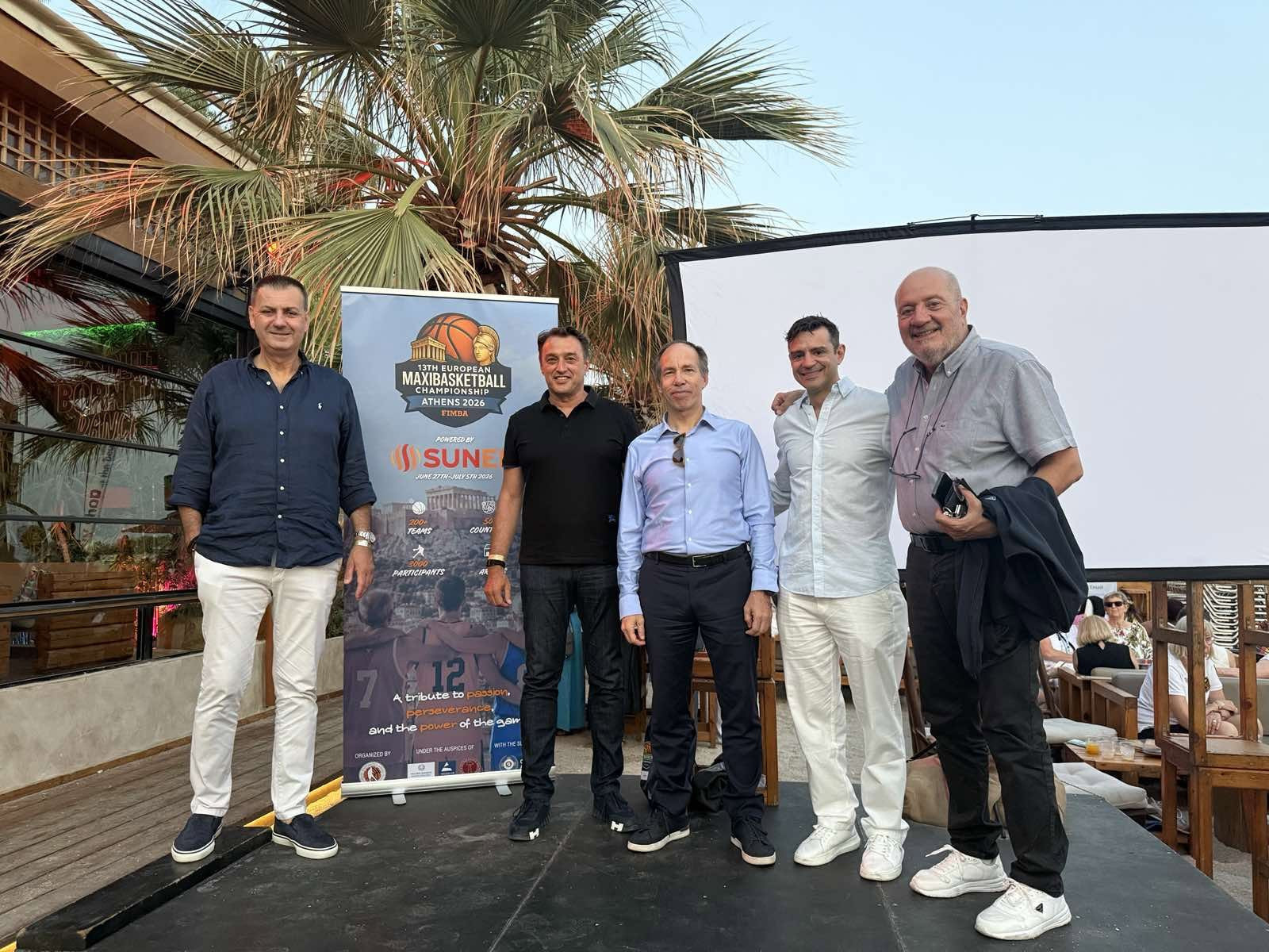 Η Ελλάδα έγινε κέντρο του κόσμου με το FIMBA Maxibasketball 2026