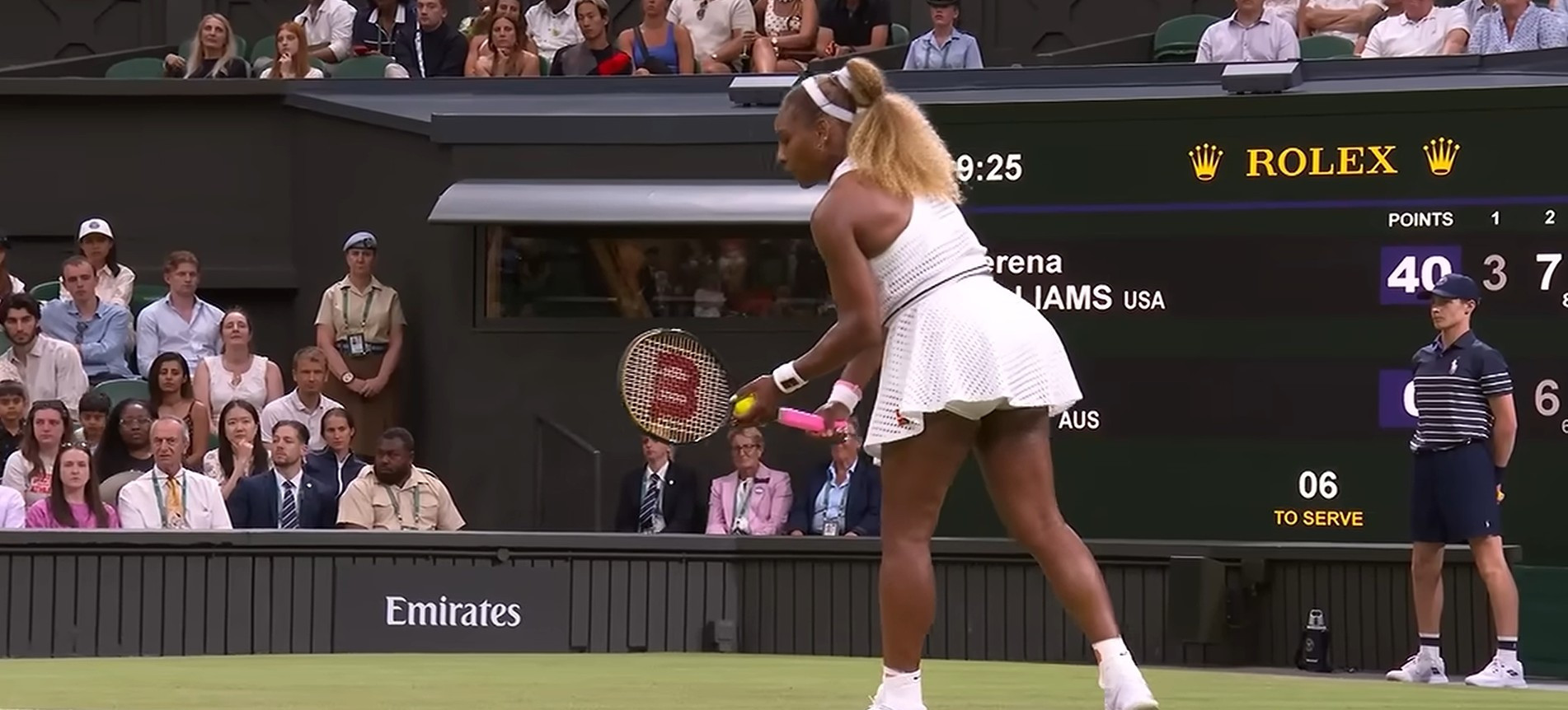 Εκτός του διπλού στο Wimbledon οι αδερφές Γουίλιαμς - Με δεμένο πόδι η Σερένα (video)