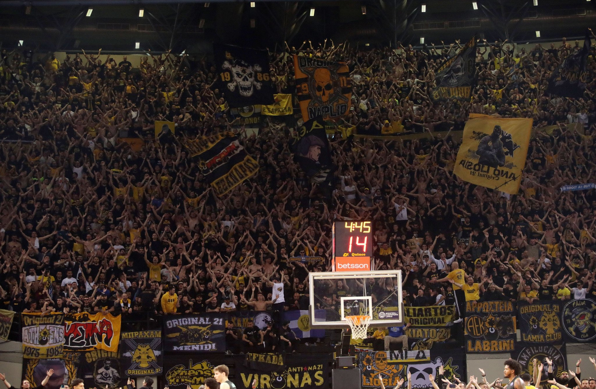 Η Sunel Arena αλλάζει για το Final 4 και γίνεται στολίδι