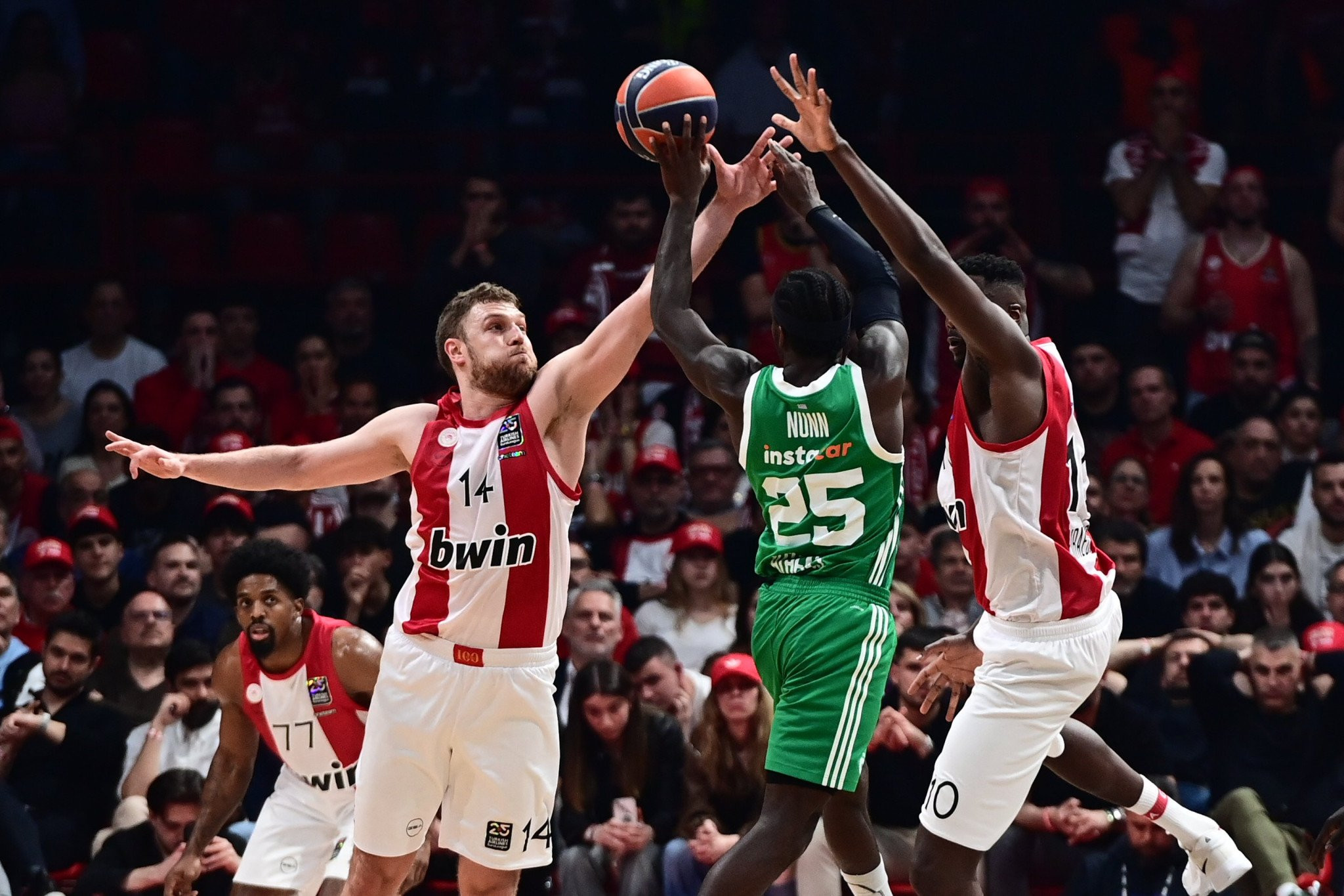 Οι μέρες και οι ώρες των Game 5, σε περίπτωση που Ολυμπιακός, Παναθηναϊκός και Μονακό δεν κάνουν το 3-1