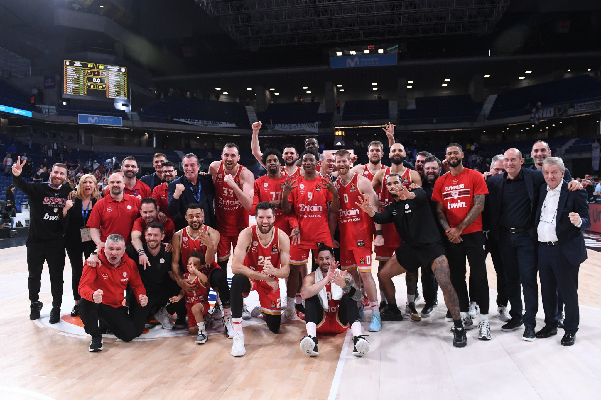 Για δεύτερη σερί χρονιά ο Ολυμπιακός προκρίνεται στο Final 4 μέσω Ισπανίας