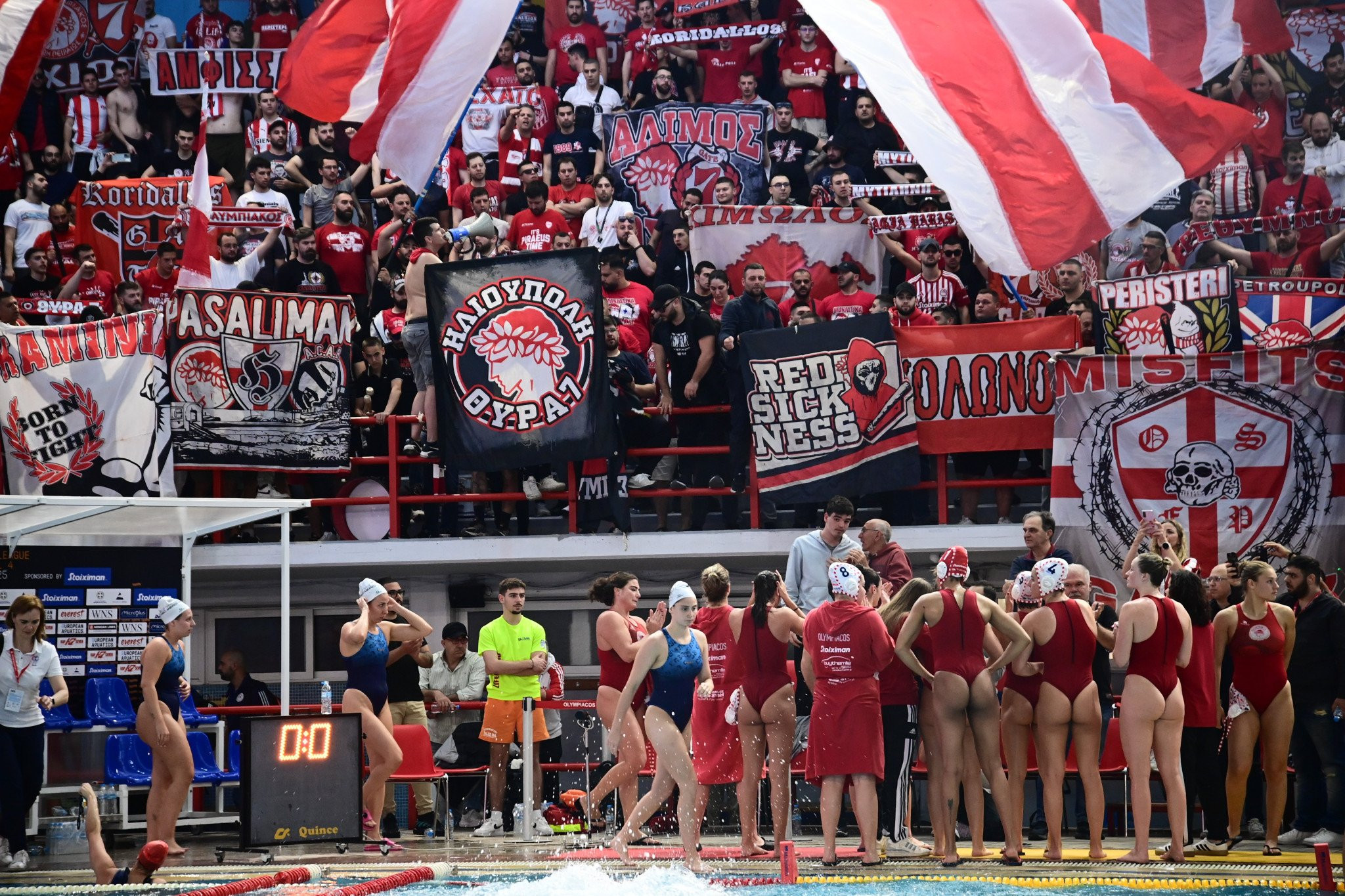 Η ώρα και το κανάλι του μικρού τελικού του Ολυμπιακού με την Φερεντσβάρος για το LEN Champions League Women