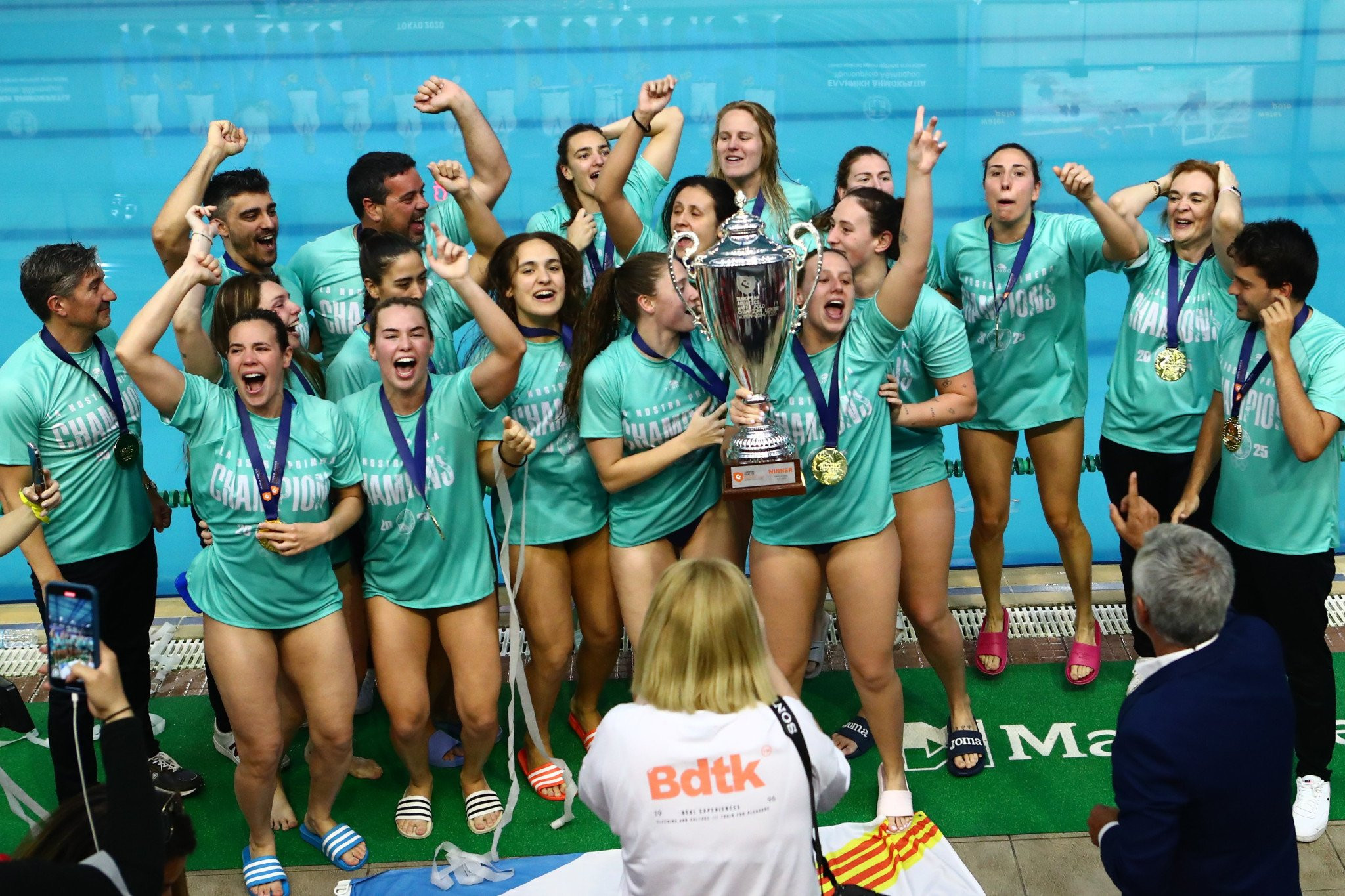 Πήρε το πρωτο Champions League στην ιστορία της η Σαν Αντρέου