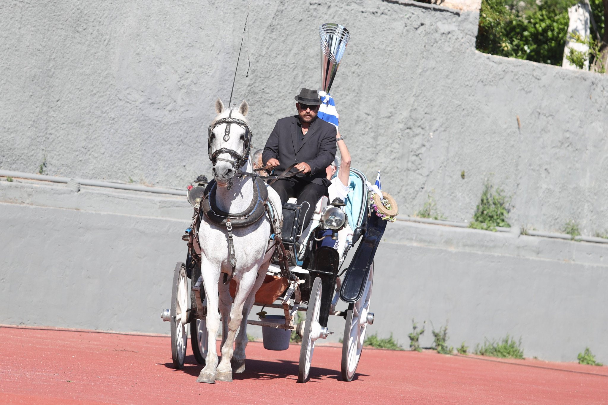 Με άμαξα έφτασε το πρωτάθλημα της Κηφισιάς στο γήπεδο