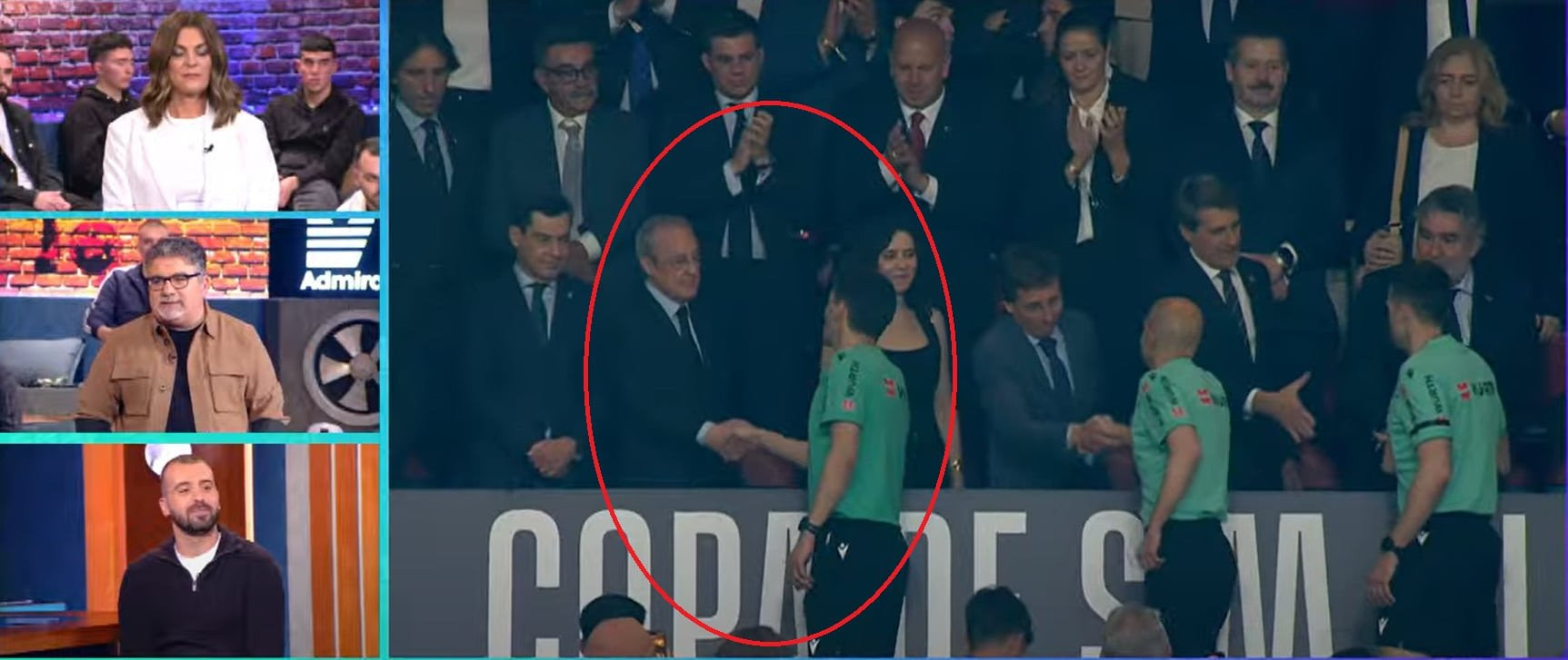 Τι έκανε ο Πέρεθ όταν αντίκρισε τον διαιτητή που δεν ήθελε