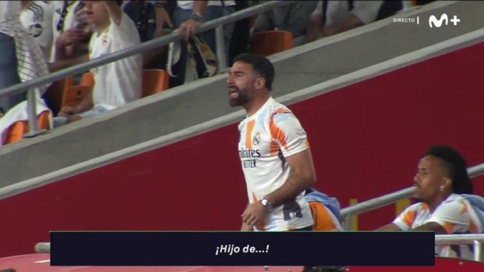 Μπέλιγχαμ και Καρβαχάλ έξαλλοι με τον διαιτητή: «Π@@@ γιε, άντε γ@@@» (video)