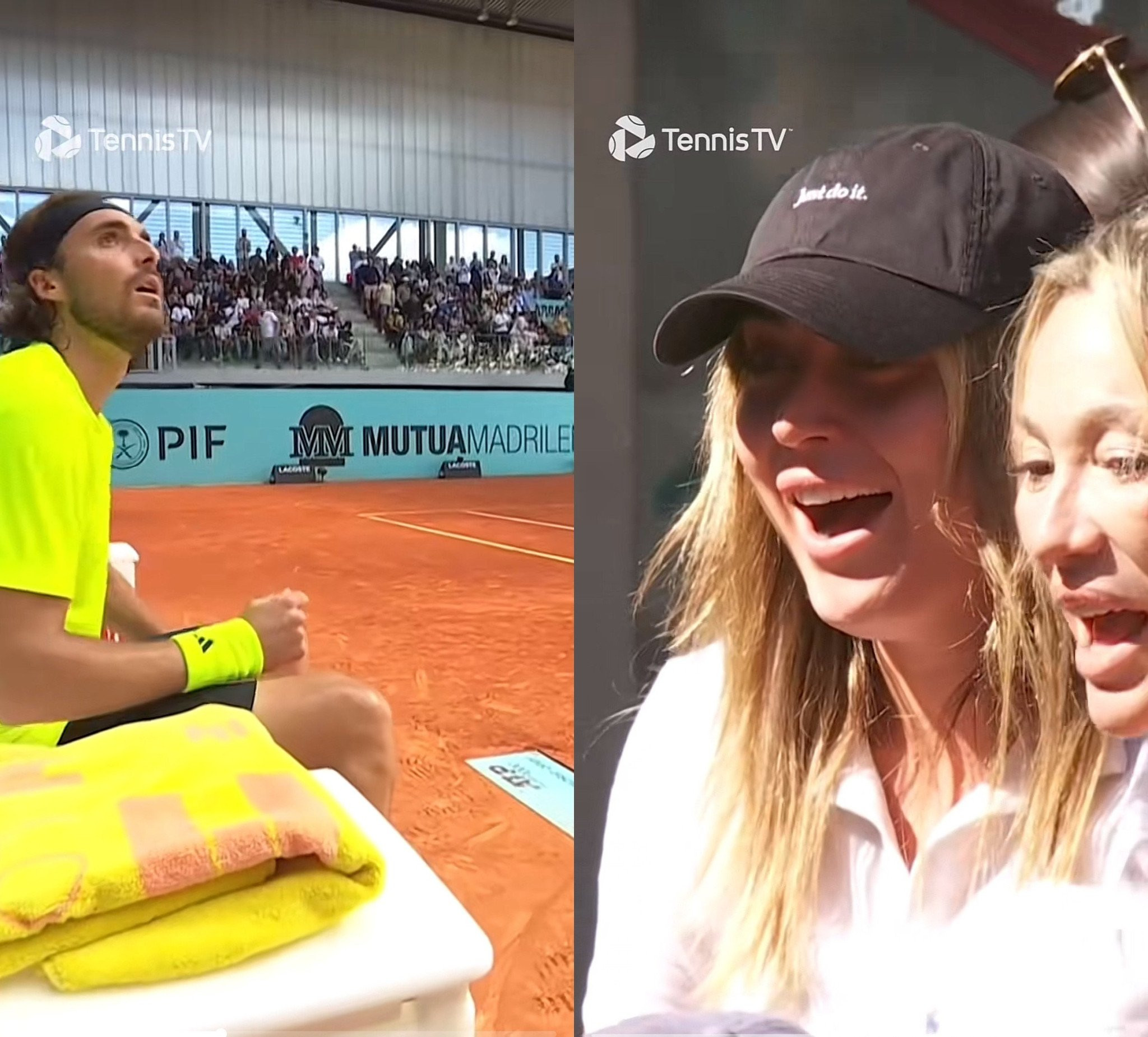 Ο Τσιτσιπάς δεν κατάλαβε ότι κέρδισε και η Μπαντόσα ούρλιαζε (video)