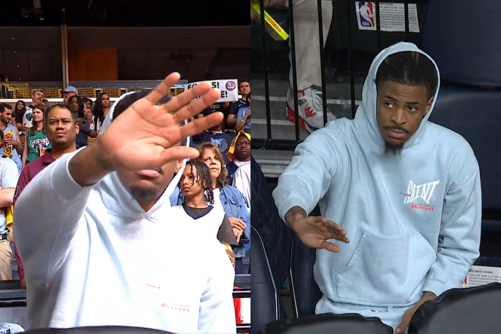 O Μοράντ προσπάθησε να κρυφτεί από τις κάμερες, αλλά ήταν πολλές! (video)