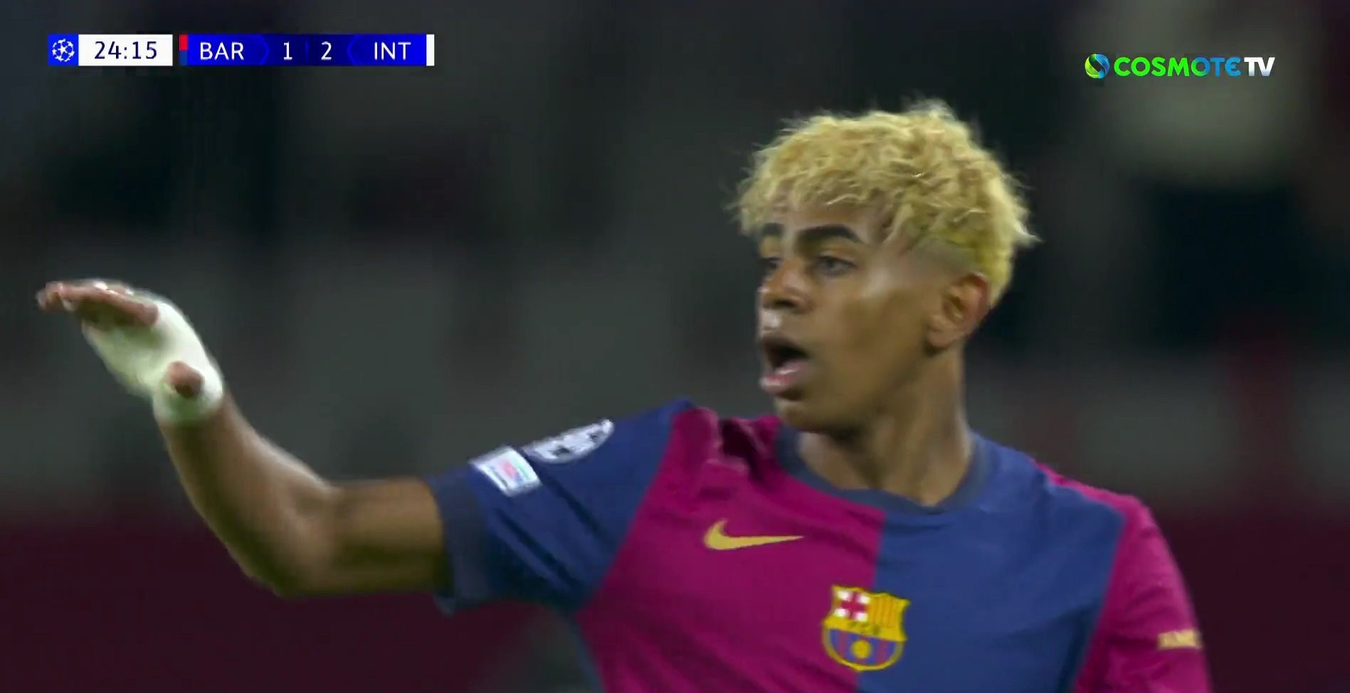 Ο Χάαλαντ υποκλίθηκε στον Γιαμάλ με αποθεωτικό σχόλιο