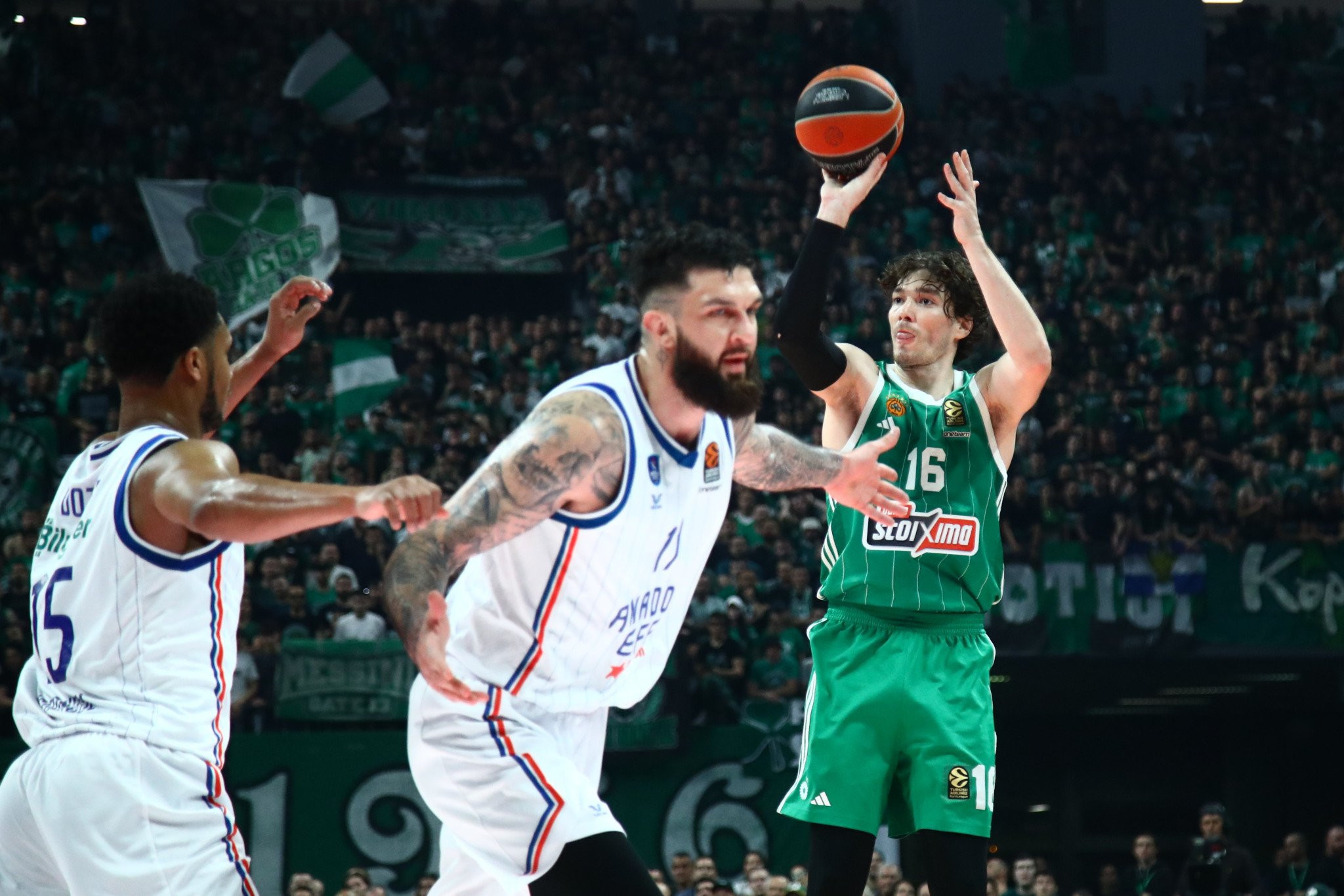 Χωρίς εκπλήξεις στο Game 5 Παναθηναϊκός και Εφές - Οι 12άδες των ομάδων