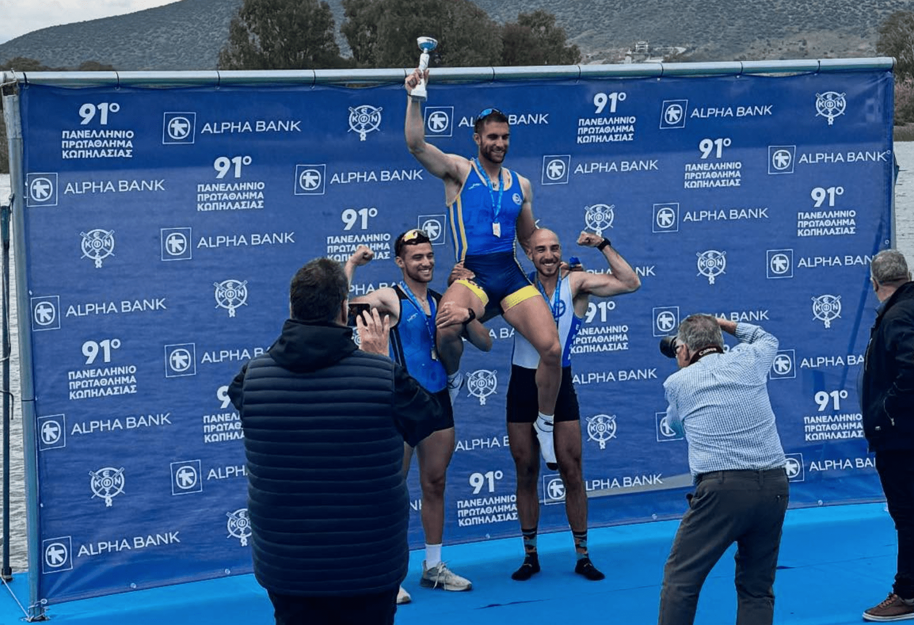 Δύο βάθρα μόνο με Ολυμπιονίκες στο 91ο Πανελλήνιο Πρωτάθλημα κωπηλασίας!