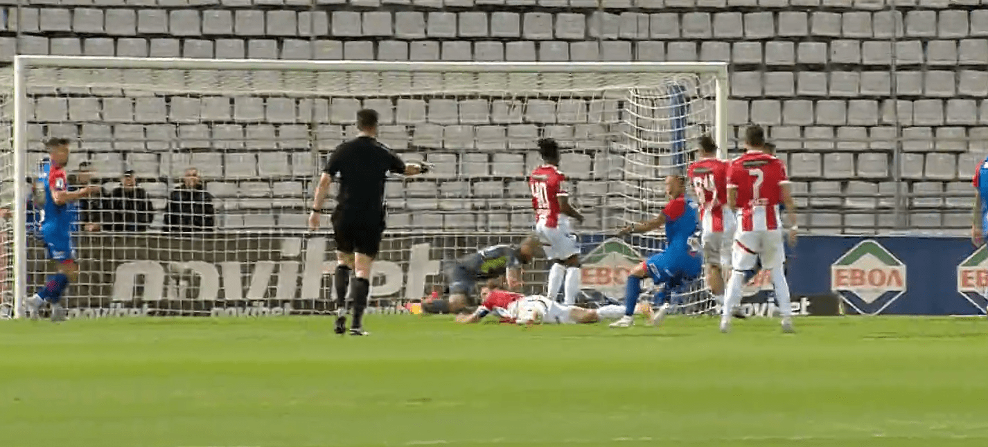 Απίθανο σκηνικό στον Βόλο: Ο Κατσικογιάννης δεν μέτρησε γκολ για να δώσει πέναλτι (video)