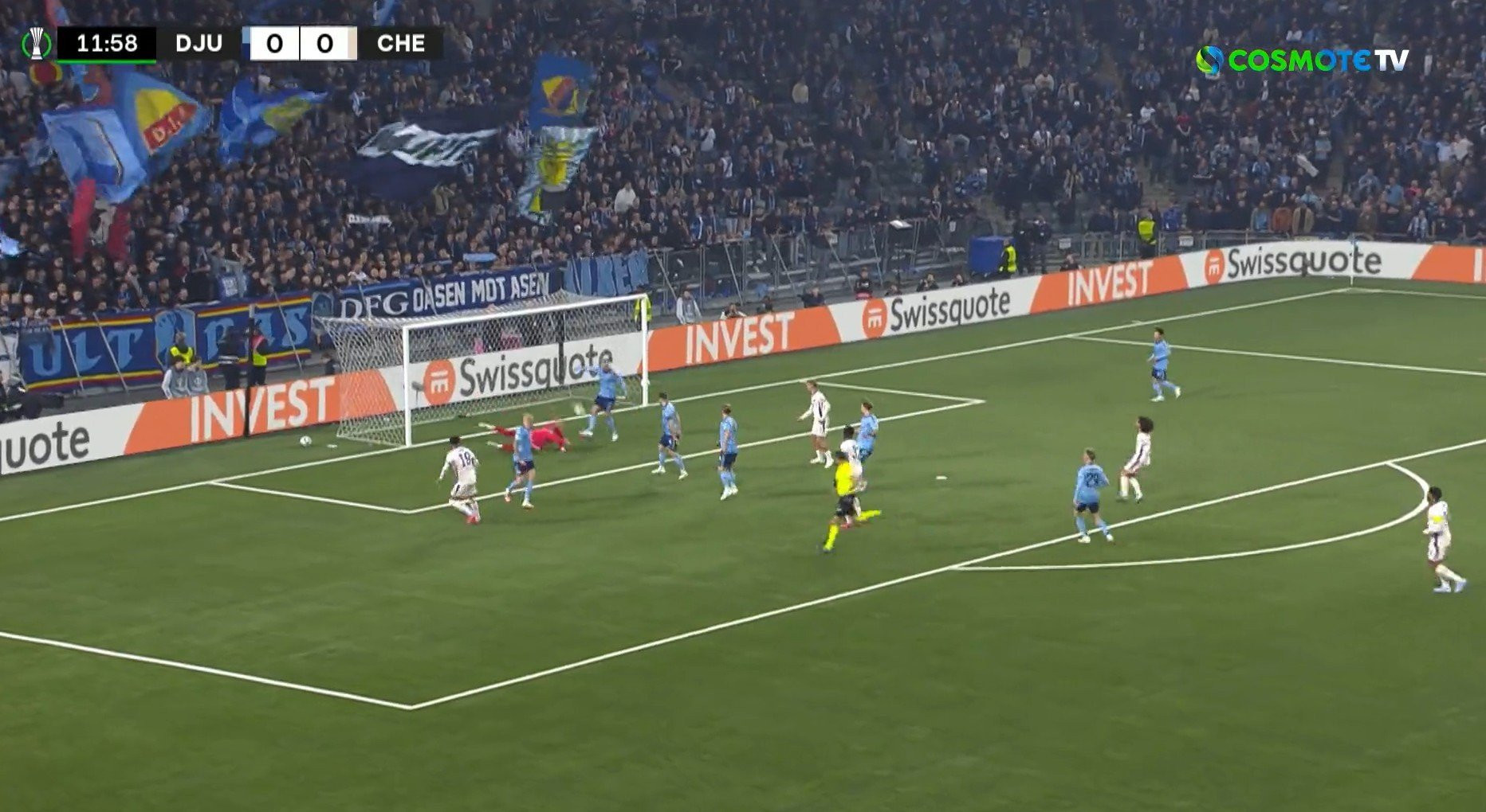 Τα δύο γκολ της Τσέλσι στο πρώτο ημίχρονο στη Σουηδία (video)