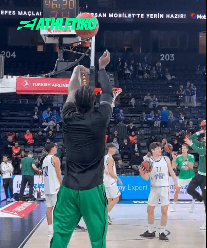 Οι πρώτες εικόνες από την κάμερα του Athletiko στην προθέρμανση του Παναθηναϊκού στην Τουρκία (video)